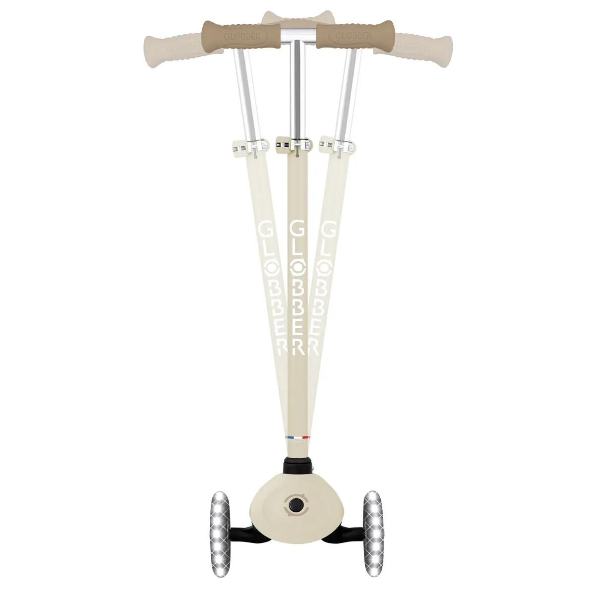 GLOBBER PRIMO SIGNATURE LIGHTS taupe, mit Leuchtrollen 5/7