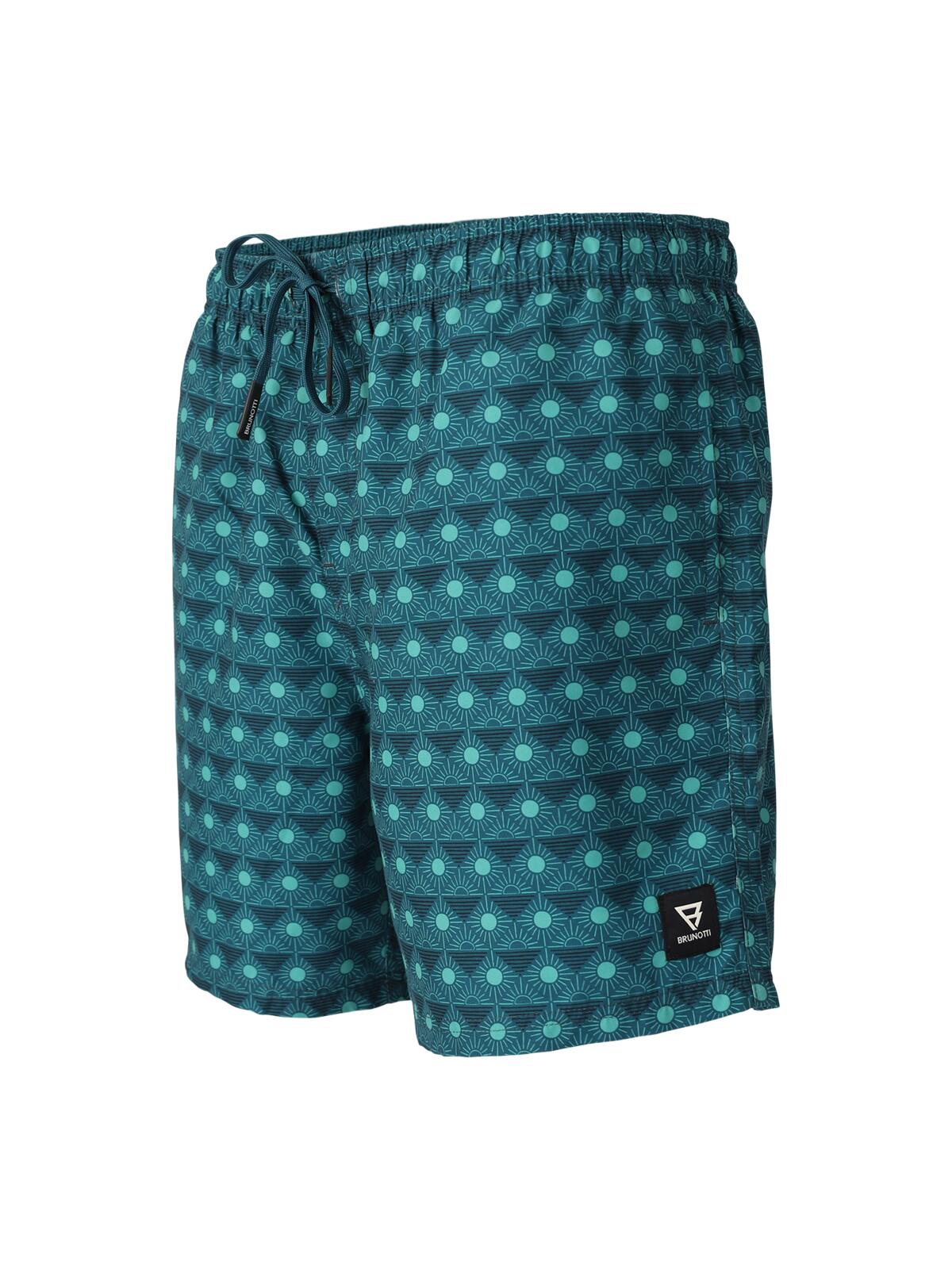 Cester-Mini Heren Swim Shorts Watersport 4-Way Stretch Fast drying Fuel Green 3/6
