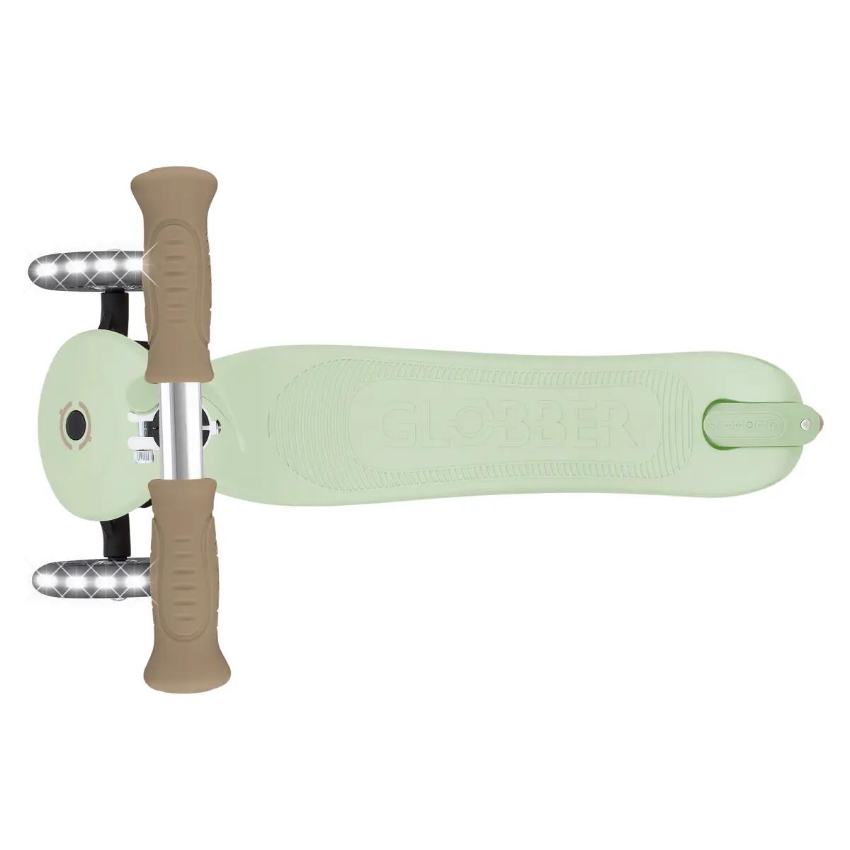 GLOBBER PRIMO SIGNATURE LIGHTS salbei grün, mit Leuchtrollen 2/7