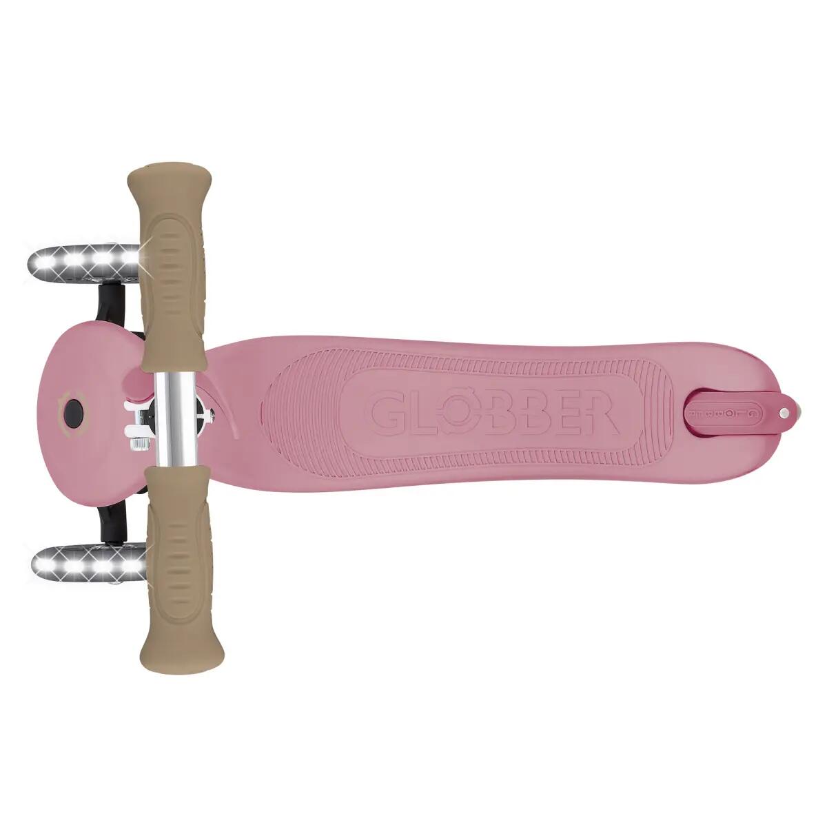 GLOBBER PRIMO SIGNATURE LIGHTS rosa, mit Leuchtrollen 2/7