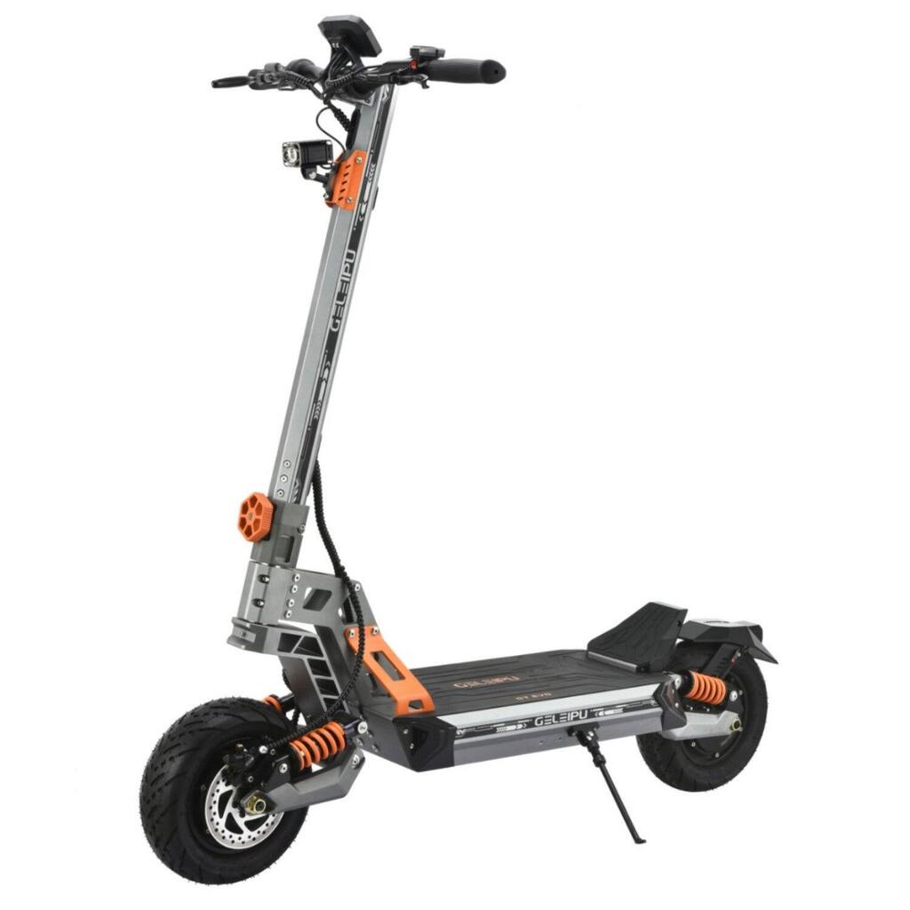 Електрически скутер GELEIPU GT EVO 1600 W*2 60V36Ah 11 инча сив