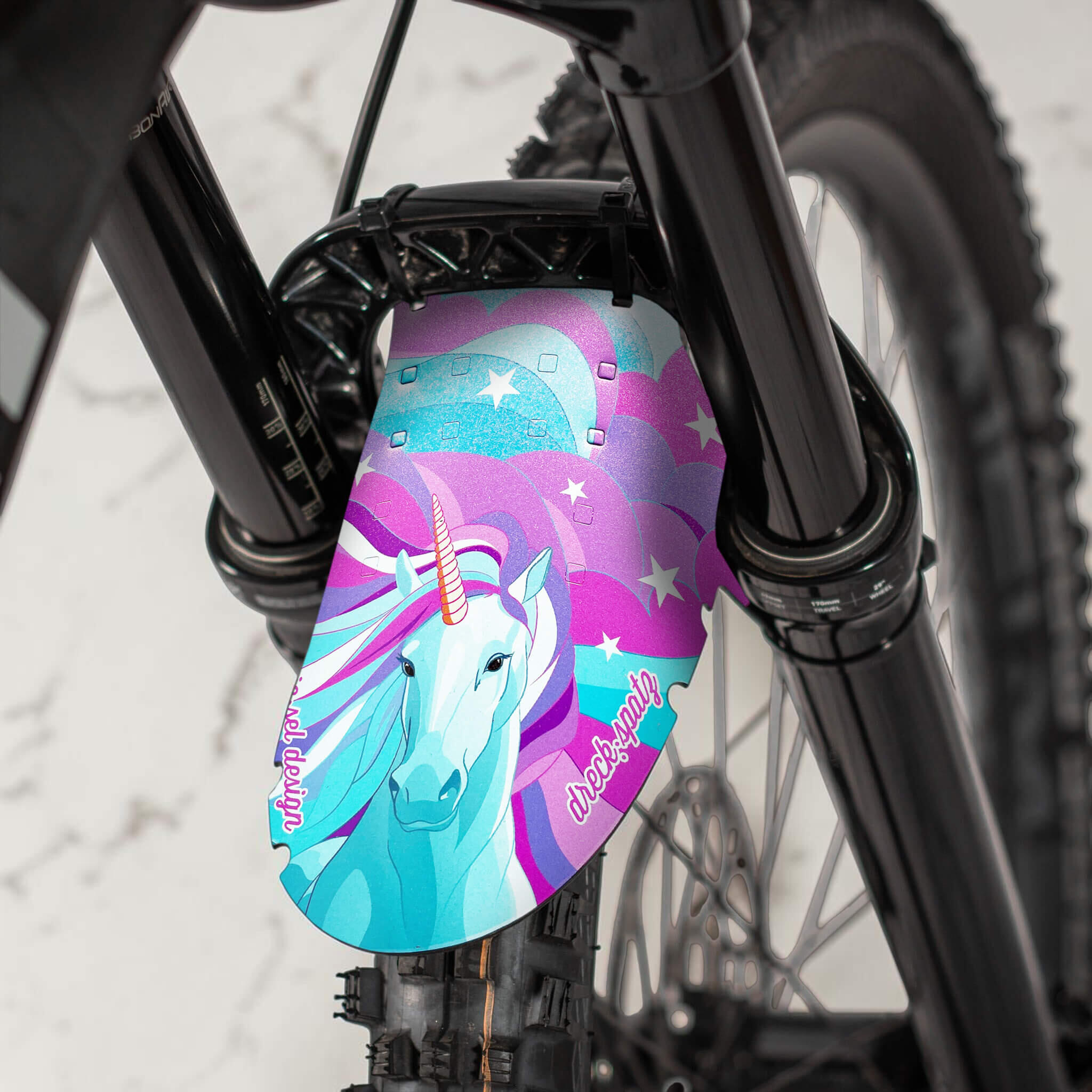 Kinder Fahrrad Schutzblech Set – Mudguard vorne & hinten für 16–29 Zoll 4/7