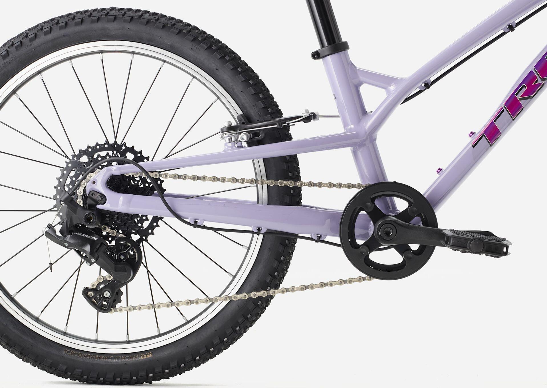 VTT Enfant Rigide Trek Wahoo 20 Path Microshift 8V 20'' Violet 4/5