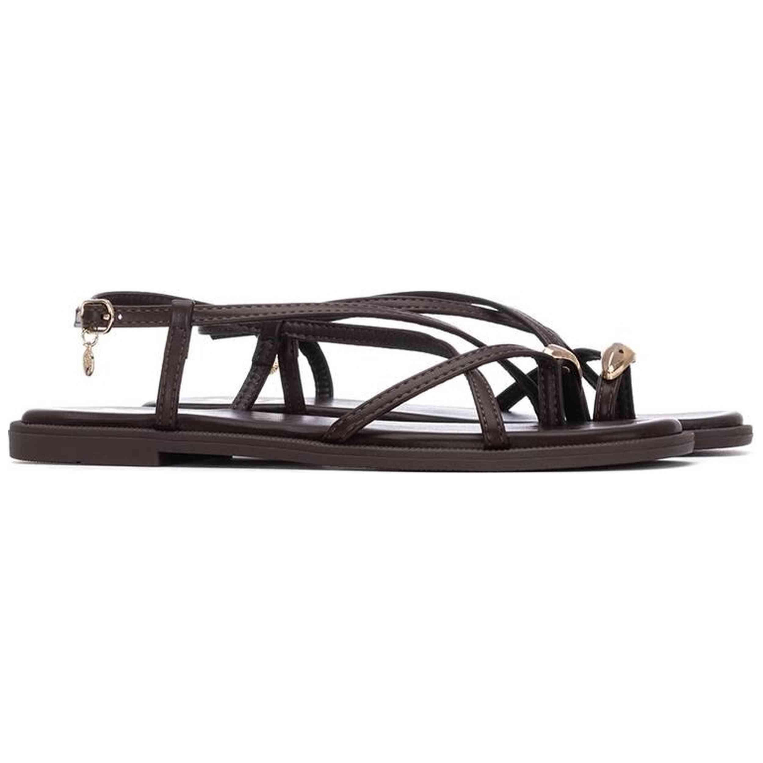 Sandalias Xti modelo 145358-MARRON para mulheres 4/5