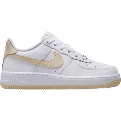 Nike air force 1 white light khaki (gs)