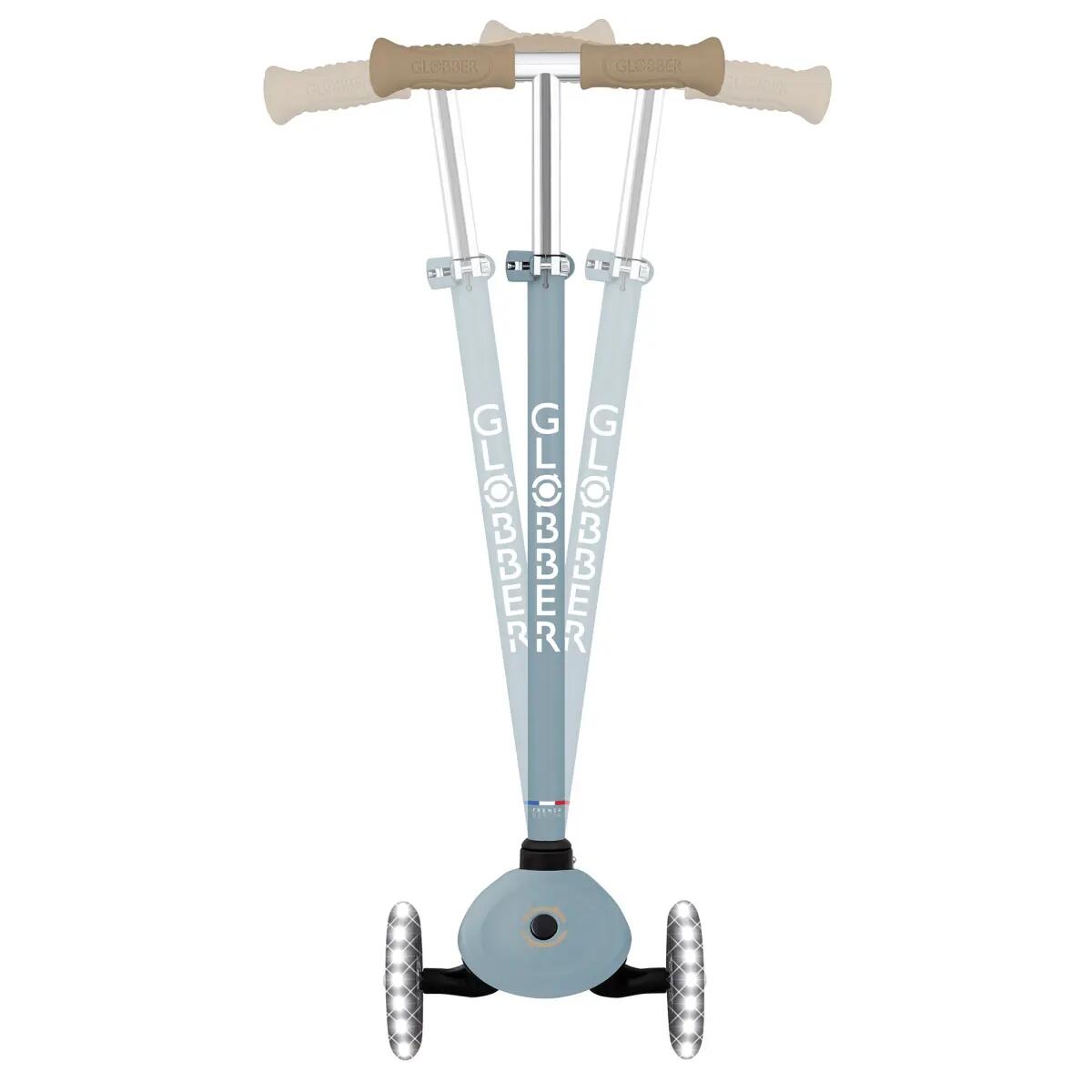 GLOBBER PRIMO SIGNATURE LIGHTS blau, mit Leuchtrollen 5/7