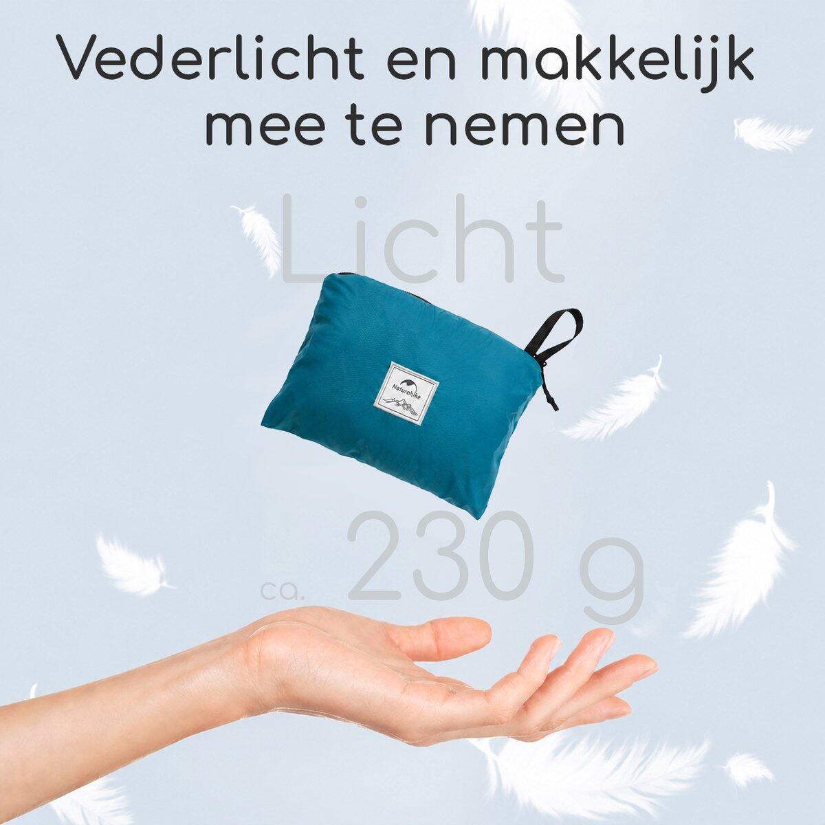 Yunyan ultralichte opvouwbare rugzak 25L blauw 5/7