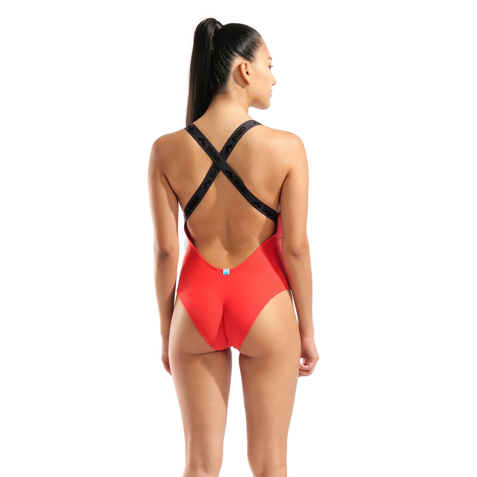Dámské plavky Arena Elastic Solid Swimsuit 2/7