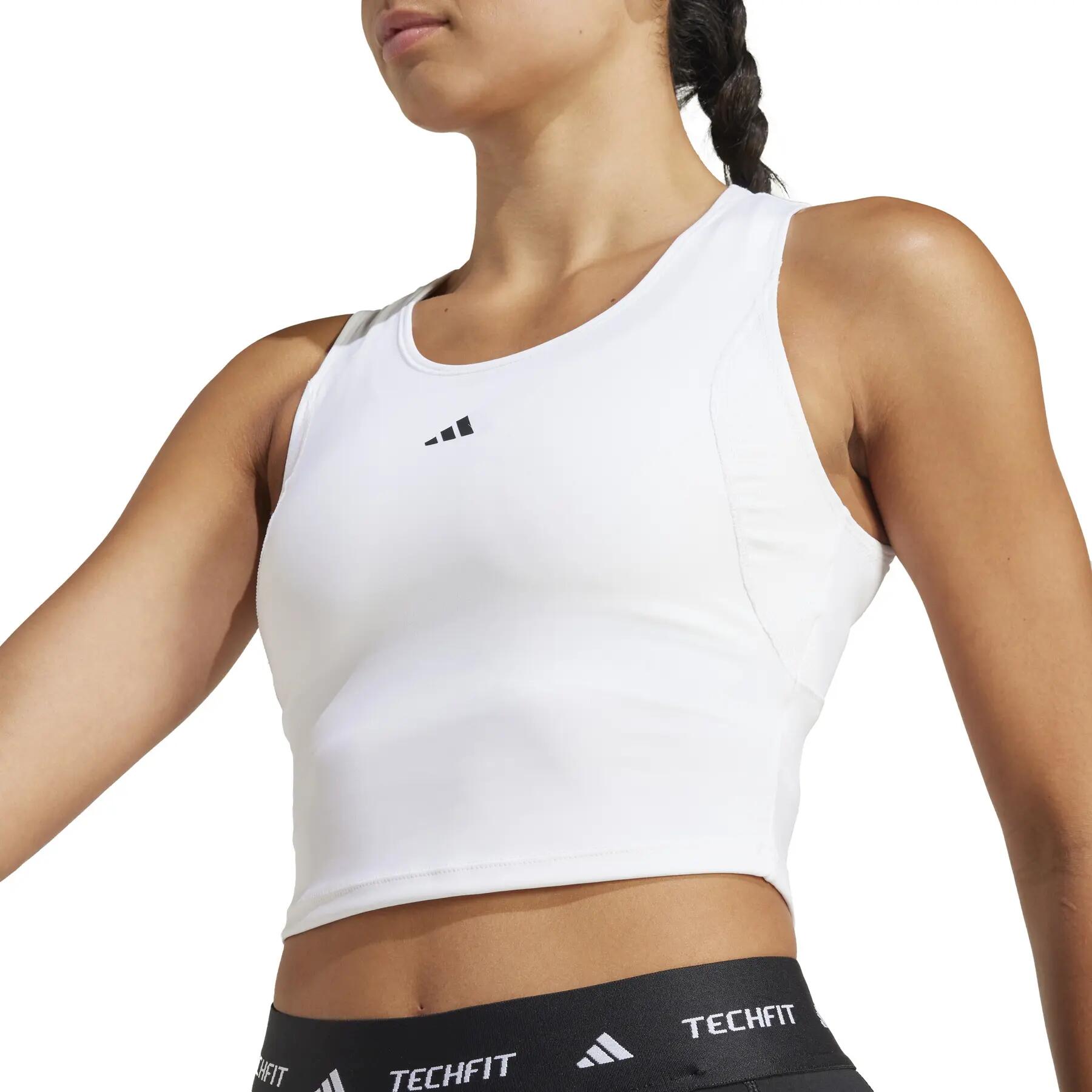 Débardeur crop femme adidas Techfit 3/7