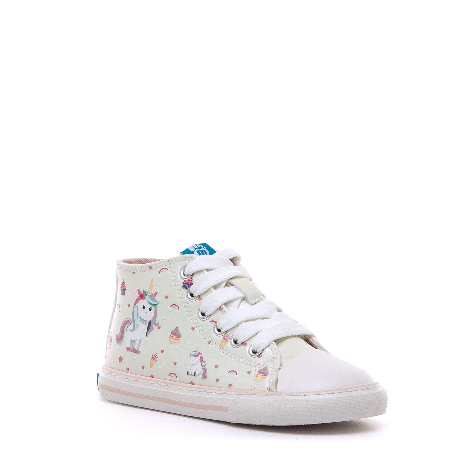 Sneakers barefoot filles MTNG KIDS Respect emi blanc 2/7