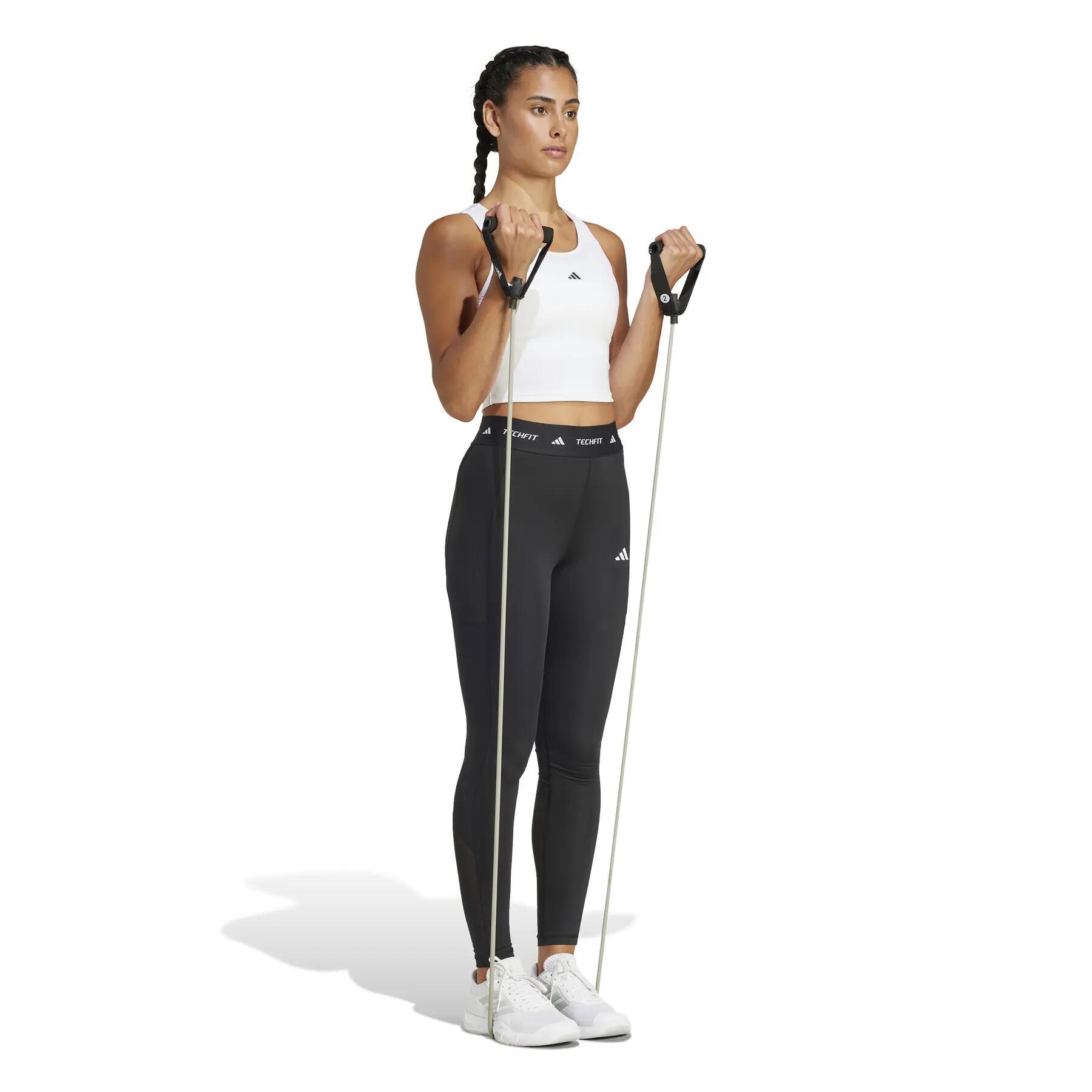 Débardeur crop femme adidas Techfit 5/7