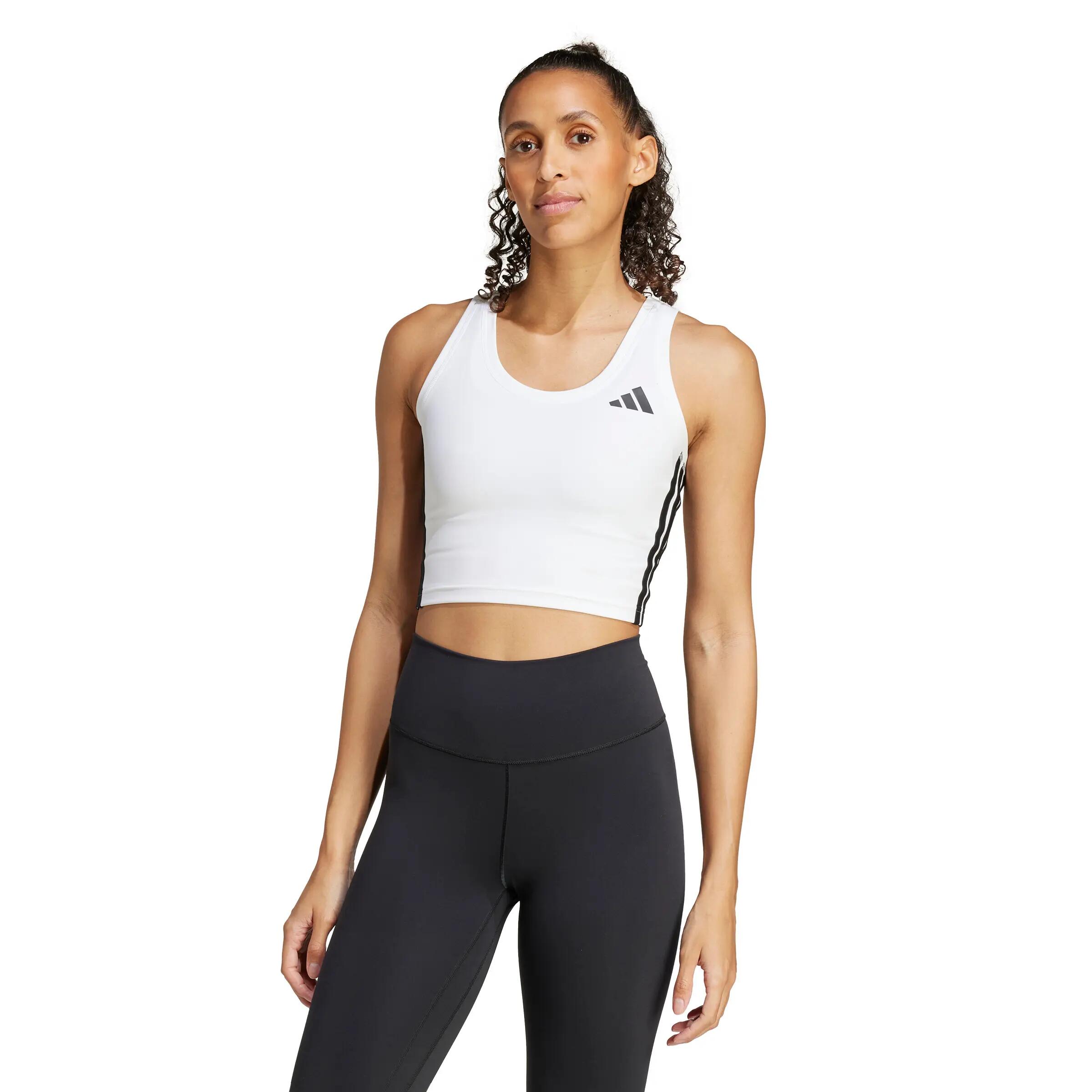 Débardeur femme adidas Workout Essentials 3-Stripes 2/6