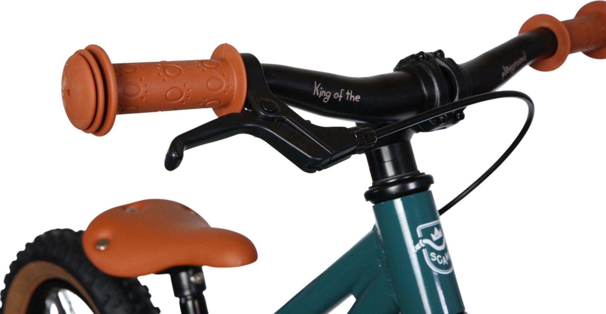 Draisienne Scamp MiniFox Brake 12'' Bleu Pétrole 3/5