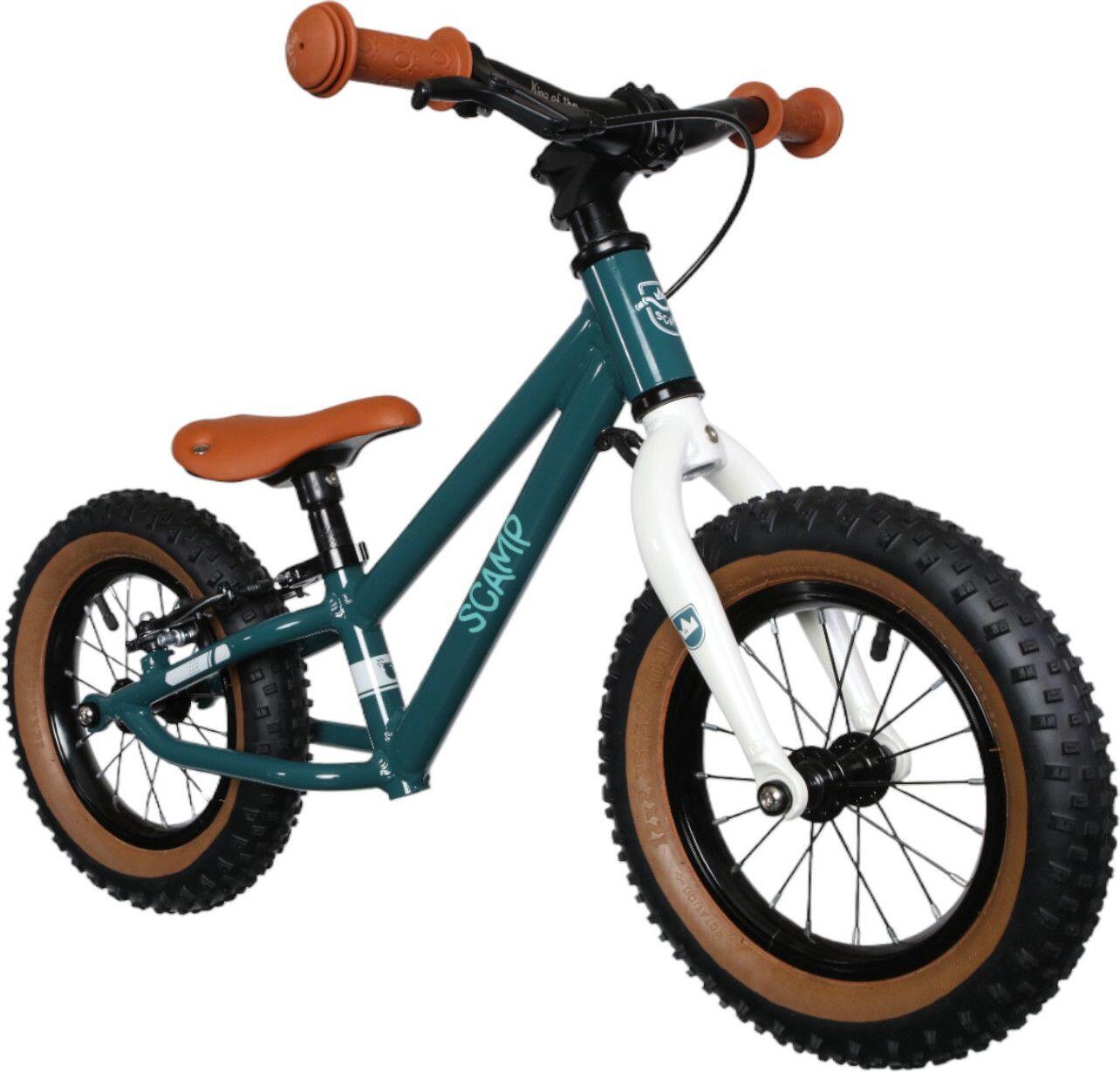 Draisienne Scamp MiniFox Brake 12'' Bleu Pétrole 2/5