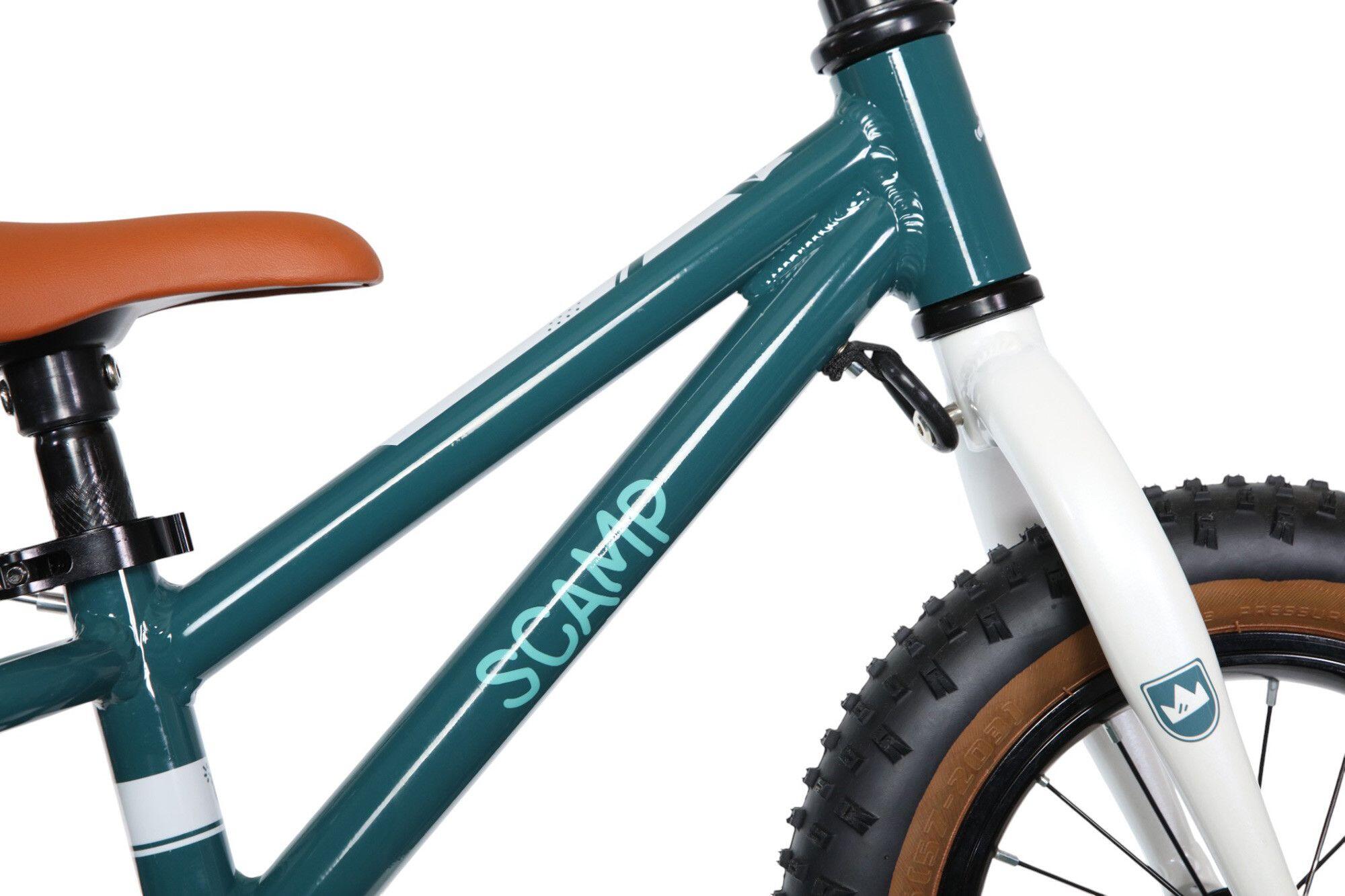 Draisienne Scamp MiniFox Brake 12'' Bleu Pétrole 5/5