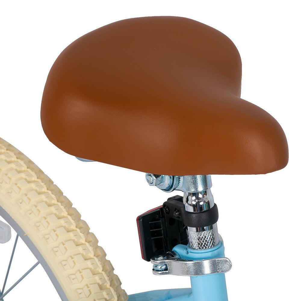 Fille vélo vélo enfant 18" roulettes+panier, adapté aux filles 5-8 ans 3/6