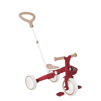 Tricycle LEARNING 3 EN 1 PLUS ECO - Rouge Vintage