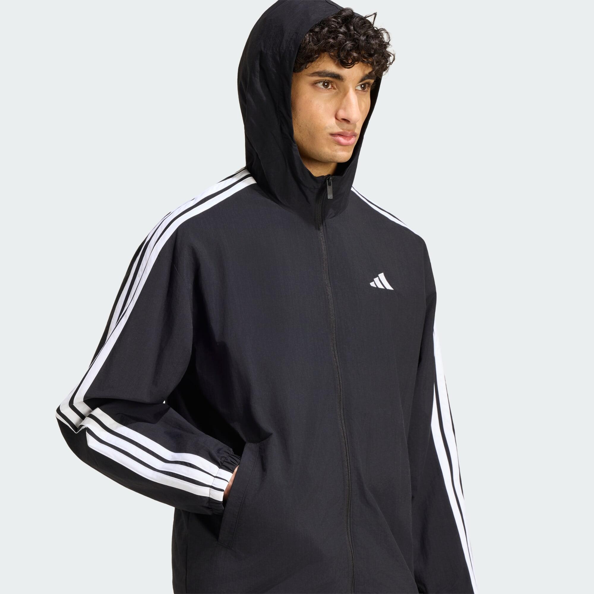 Essentials 3-Streifen Woven Windbreaker 5/5