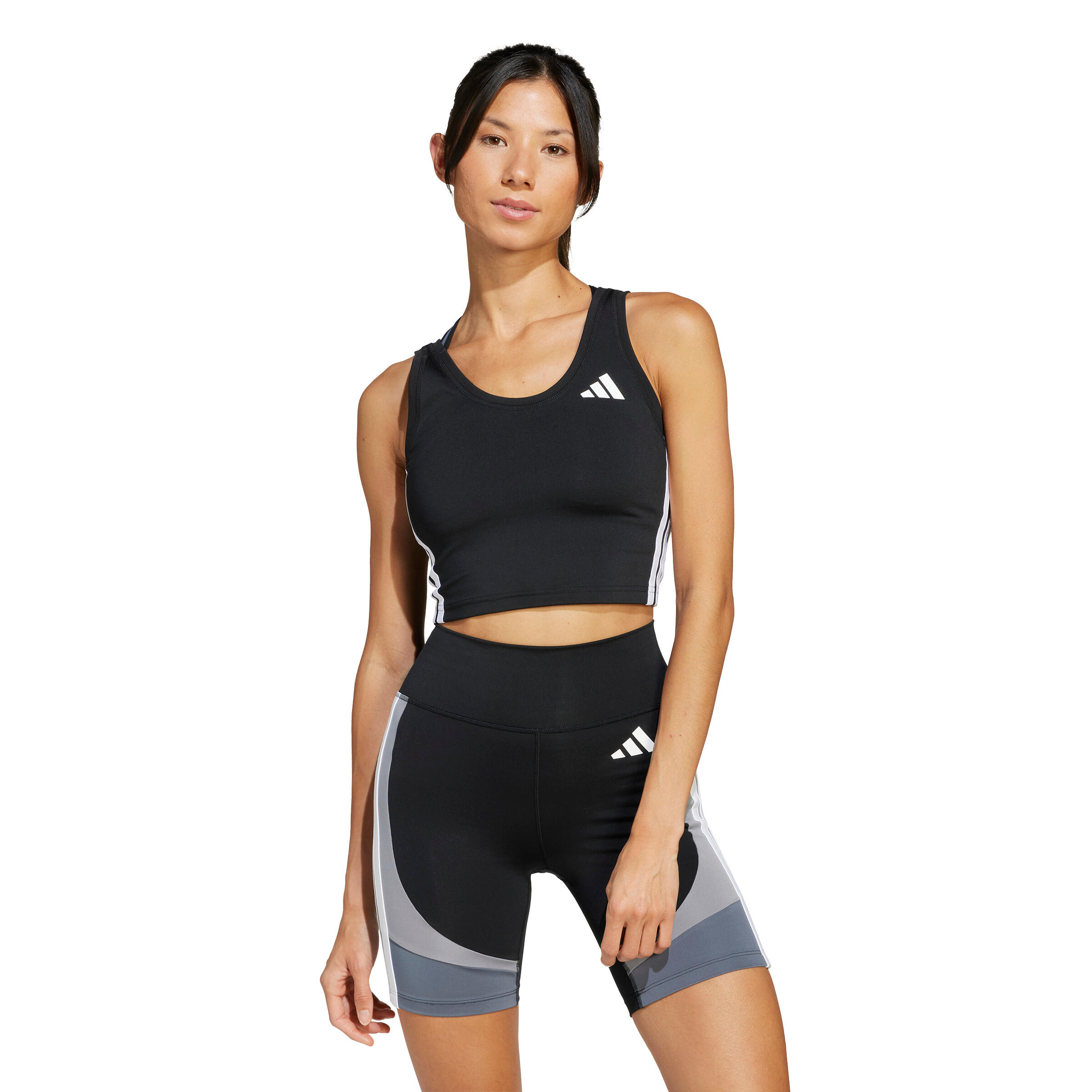 Débardeur crop femme adidas Essentials 3-Stripes 2/7