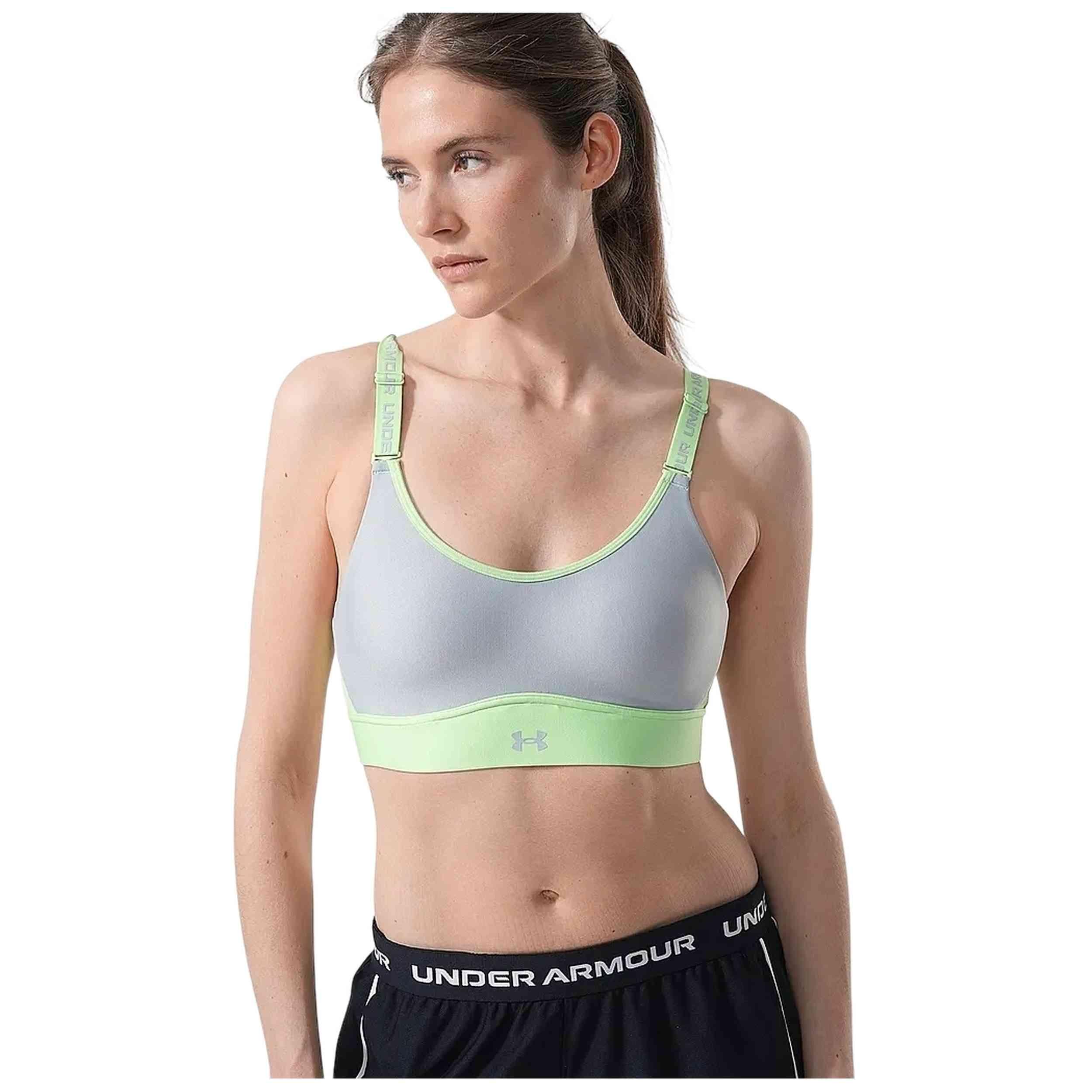 Top Under armour modèle UA Infinity Mid 2.0 Bra pour femmes 3/5