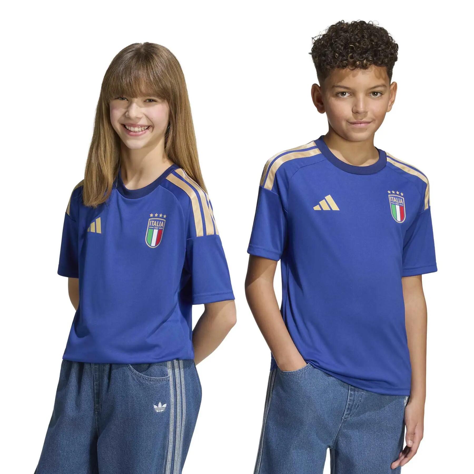 Thuis Shirt Fan kind Italië Coupe du Monde 2026 6/7
