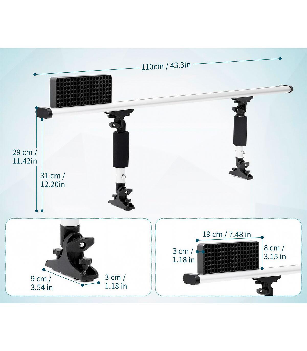 Supporto Motore Kayak Multifunzione Alluminio | Staffa Fuoribordo 4/7
