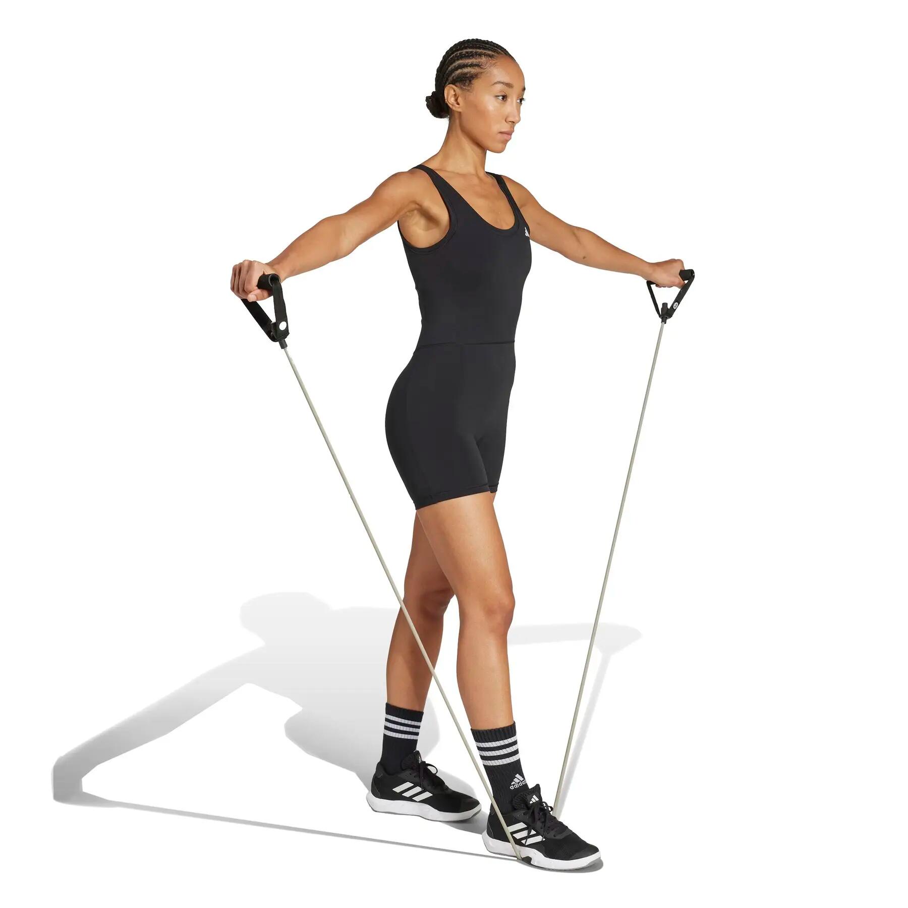 Combinaison courte femme adidas Optime Essentials 3/6