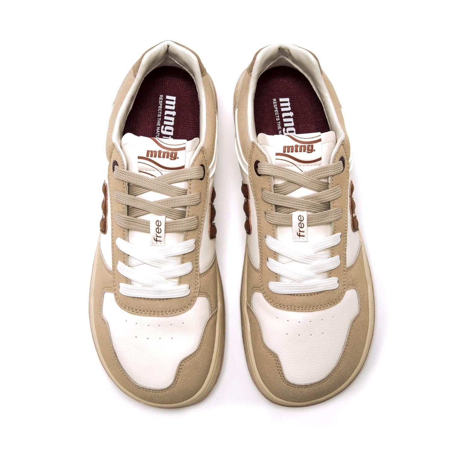 Zapatillas caminar Hombre barefoot MTNG Free miami Beige 2/7
