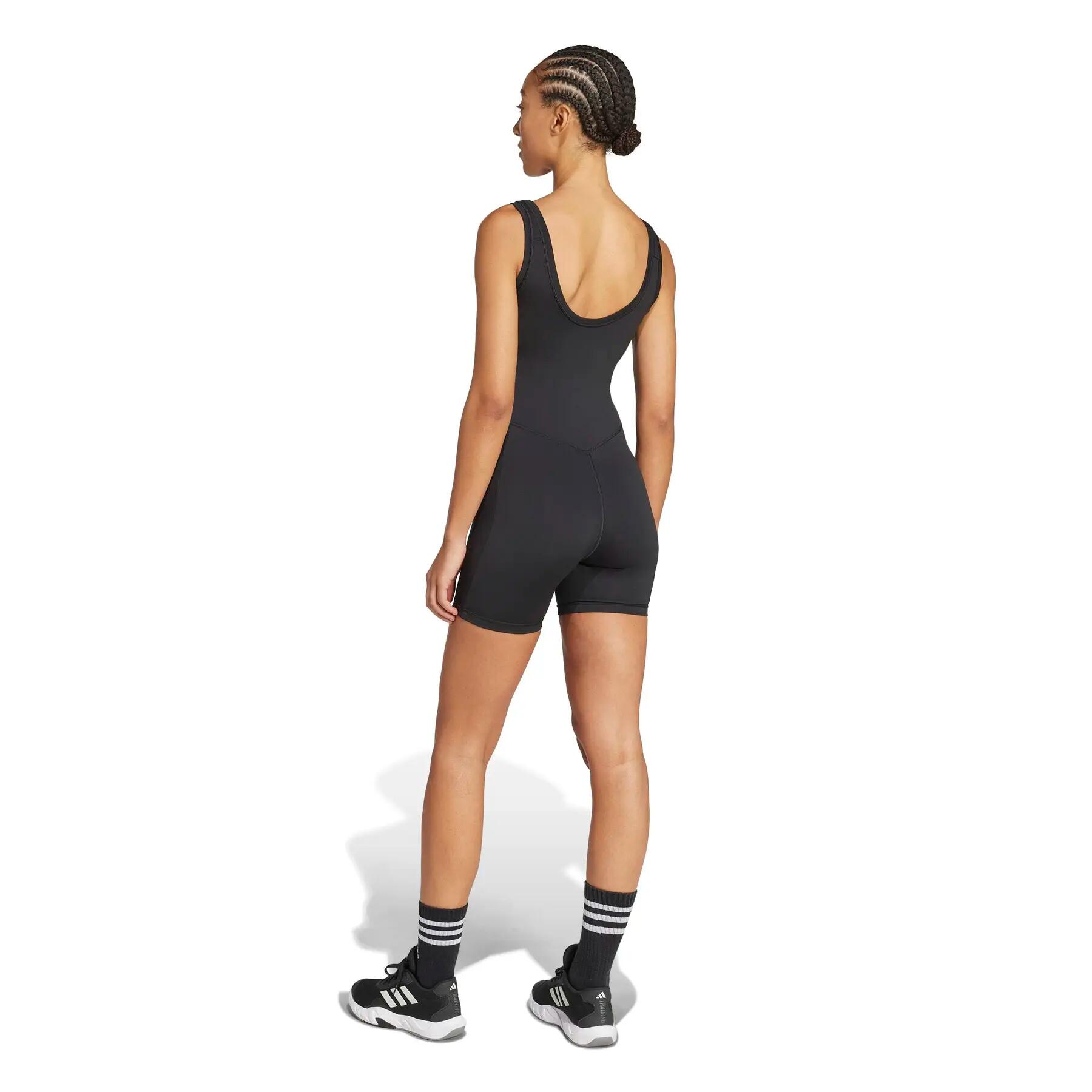 Combinaison courte femme adidas Optime Essentials 4/6