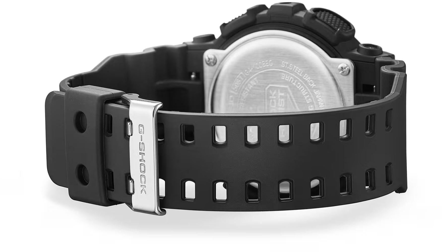 Casio Analoog En Digitaal  Horloge Zwart/Zwart GA-100BEG-1AER 2/6