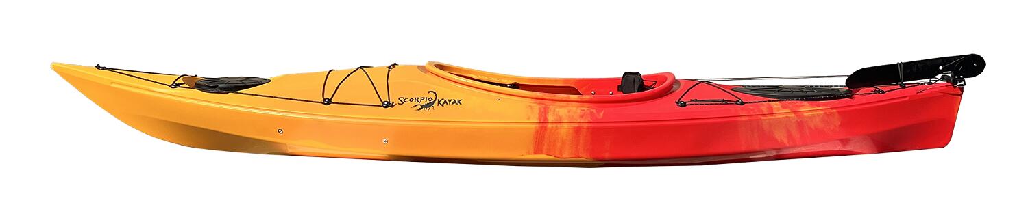 Kajak turystyczny do pływania Scorpio Kayak Laguna + ster 4/4