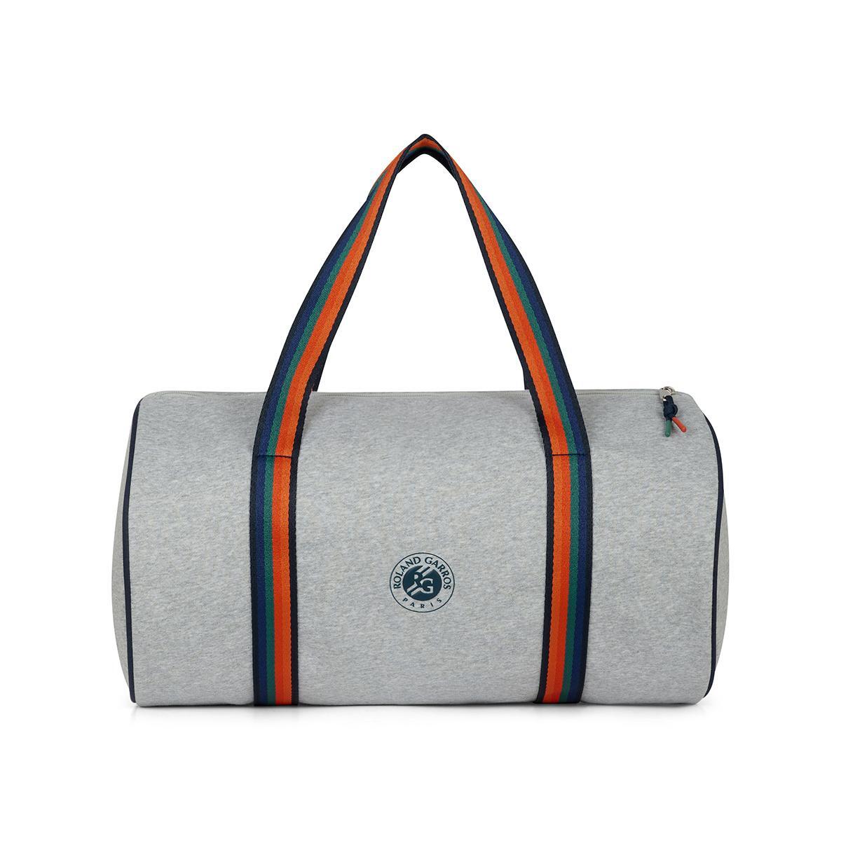 Sac polochon grand modèle Color Lines Roland-Garros - Gris 3/5