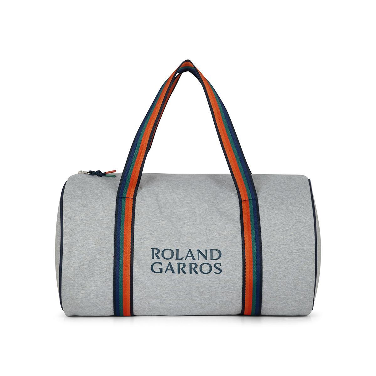 Sac polochon grand modèle Color Lines Roland-Garros - Gris 5/5