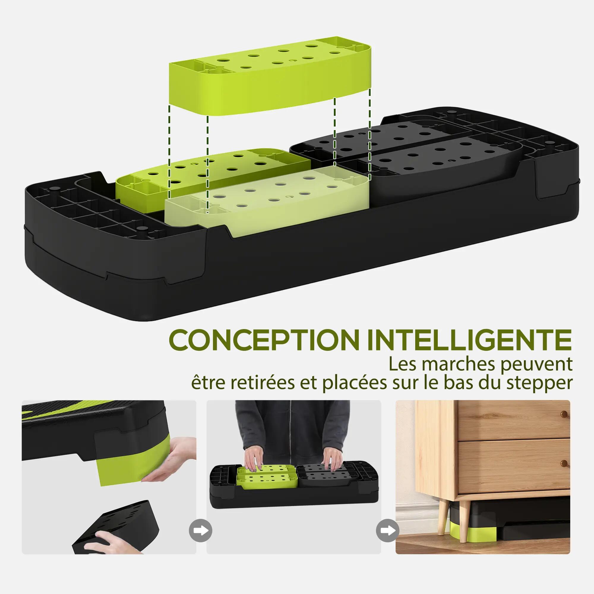 Stepper fitness reglable 5/5