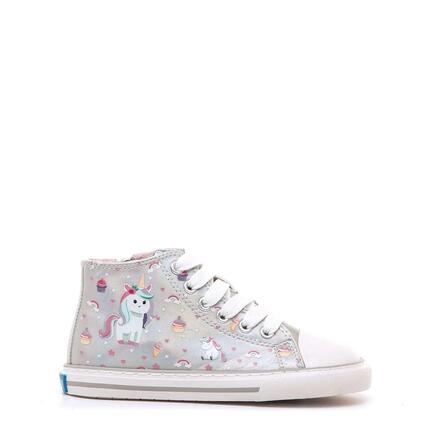 Zapatillas caminar Niños barefoot MTNG KIDS Free lights Blanco