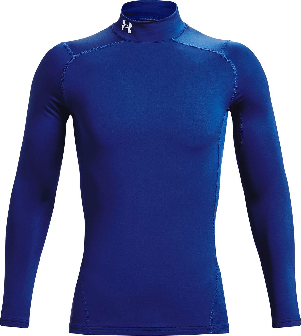 Under Armour ColdGear Compressie Top Blauw Heren 5/6