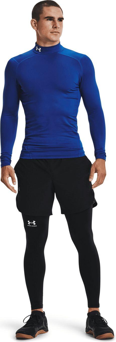 Under Armour ColdGear Compressie Top Blauw Heren 4/6