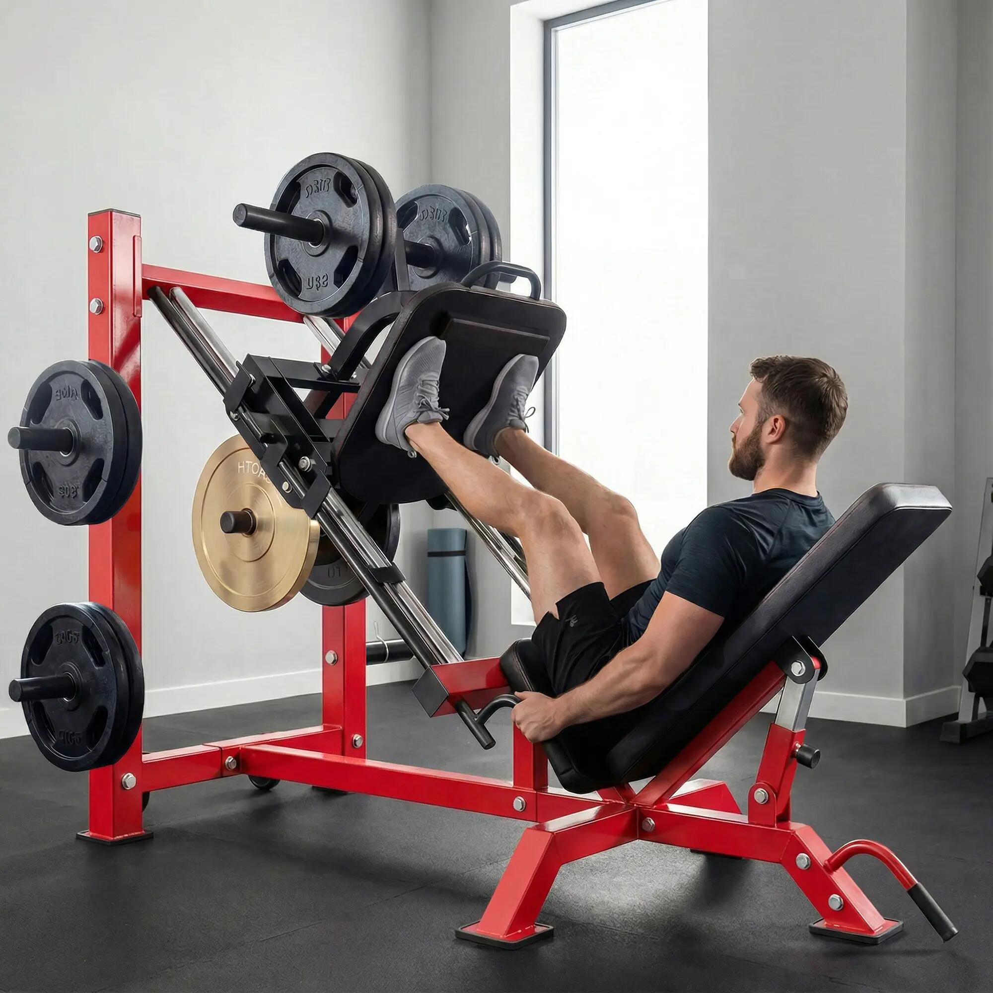 Presse à cuisses leg press machine pro 2/5