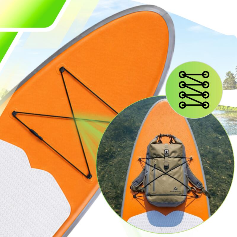 Deska SUP AquaPaddle 335x84x15 cm wiosło pompka zestaw plecak 180 kg 5/7