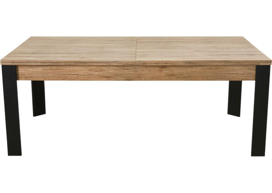Table billard convertible Prego 7FT chêne fumé tapis vert anglais 7/7