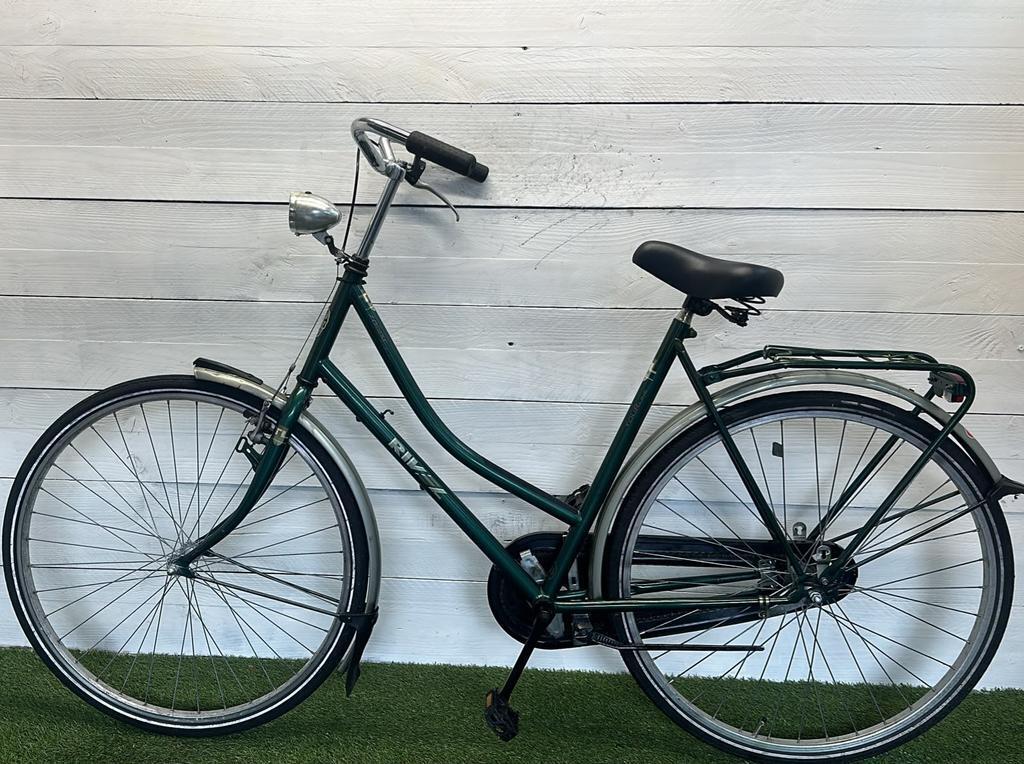 Stadsfiets groen 57 cm, 28" - 1 versnelling 3/3
