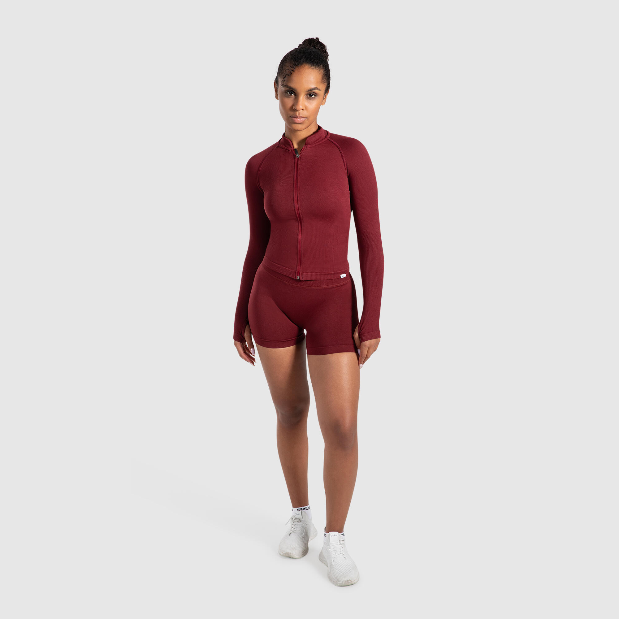 Damen Trainingsjacke Revia Bordeaux 3/5