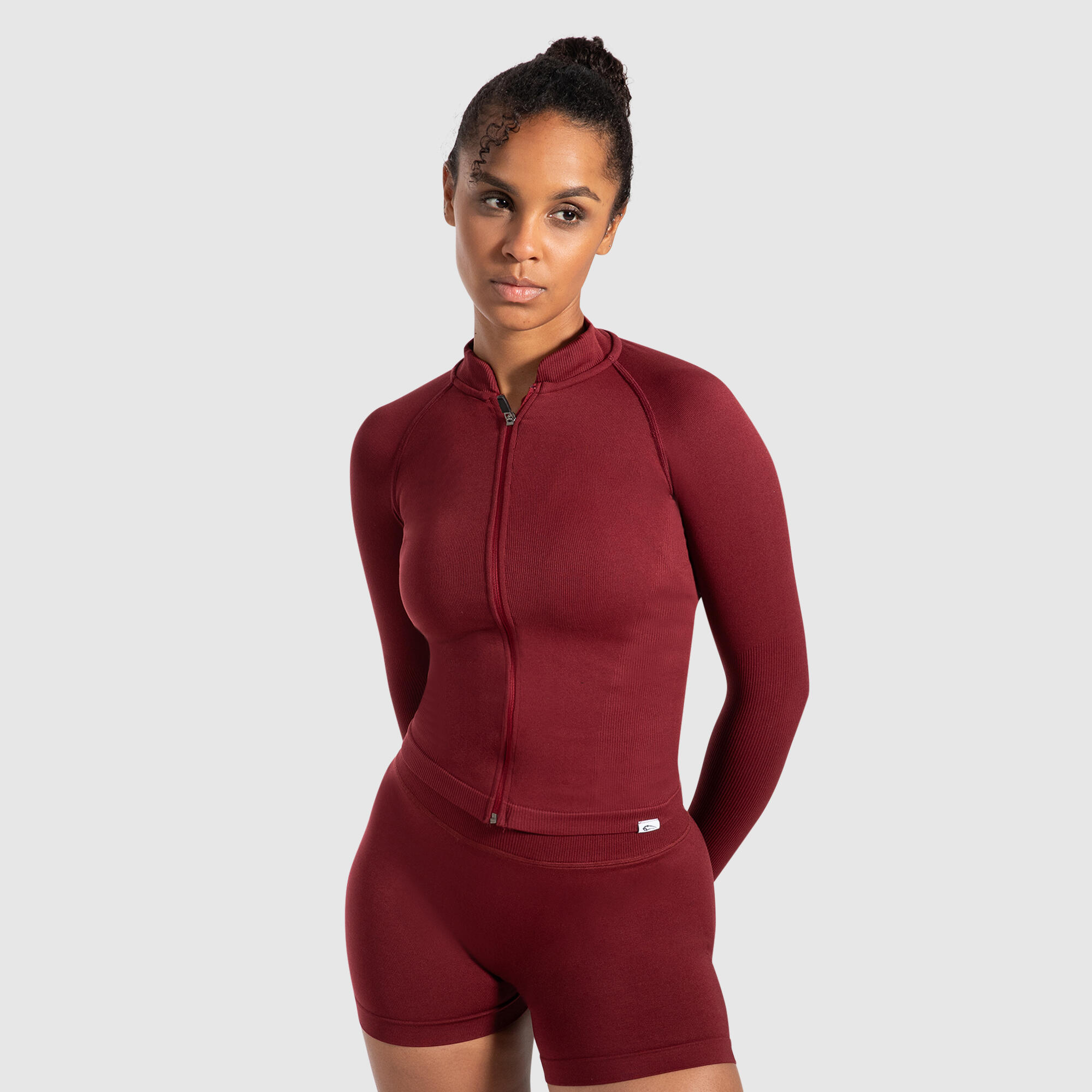 Damen Trainingsjacke Revia Bordeaux 2/5
