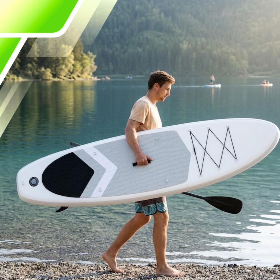 Deska SUP AquaPaddle 335x84x15 cm wiosło pompka zestaw plecak 180 kg 7/7