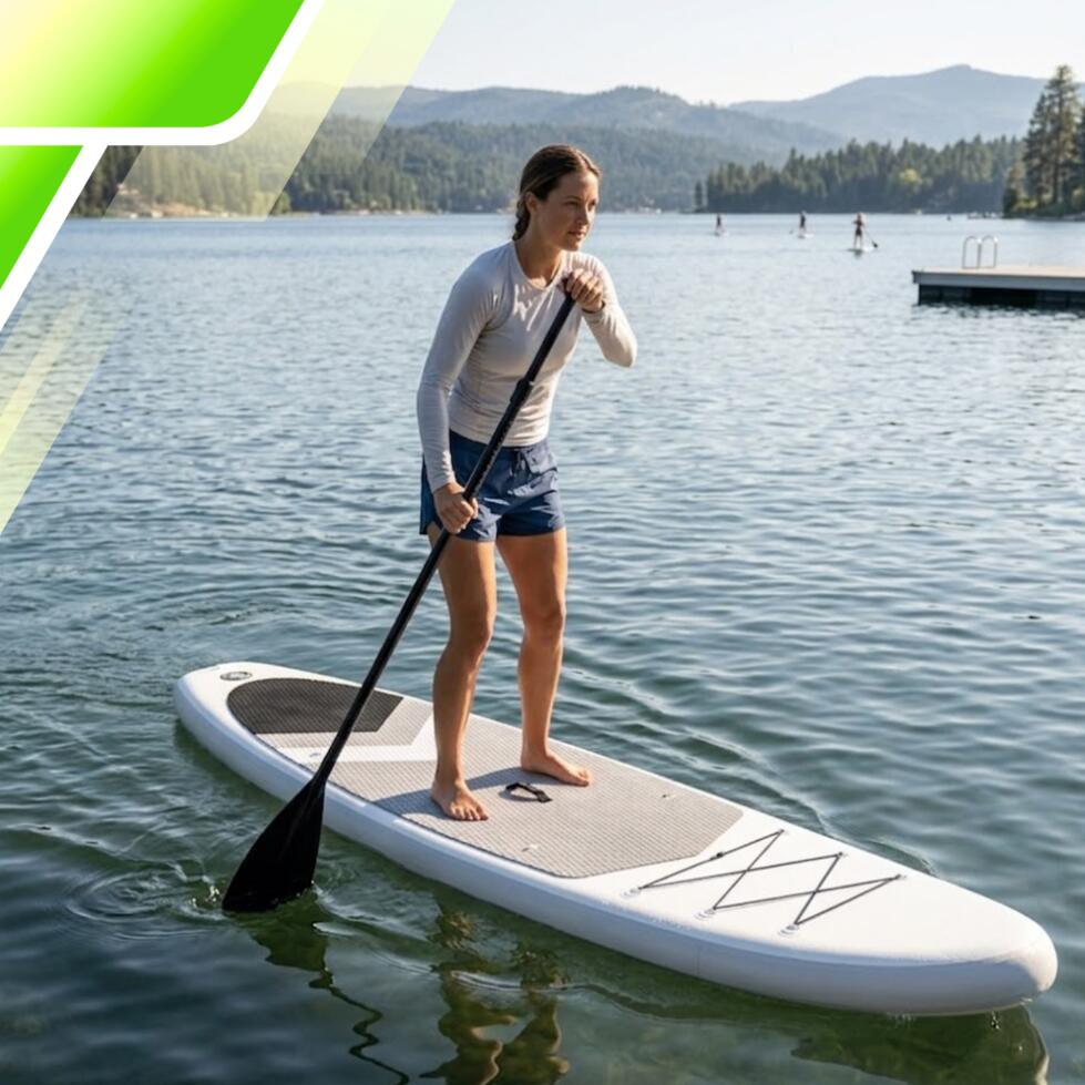 Deska SUP AquaPaddle 335x84x15 cm wiosło pompka zestaw plecak 180 kg 6/7