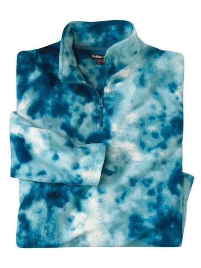 Le Pull Polaire Zippé Tie & Dye Orage