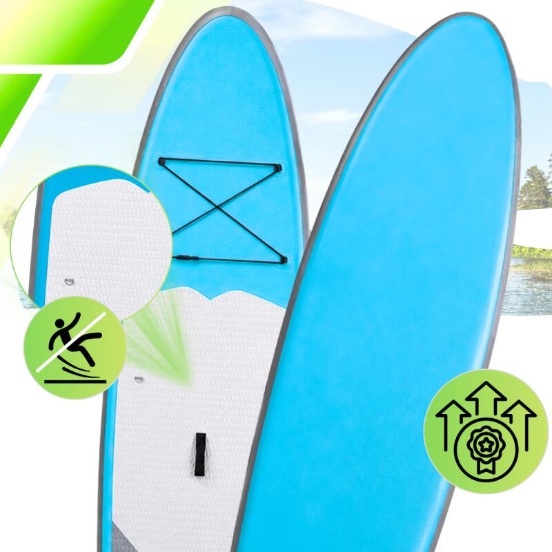 Deska SUP AquaPaddle 335x84x15 cm wiosło pompka zestaw plecak 180 kg 2/7