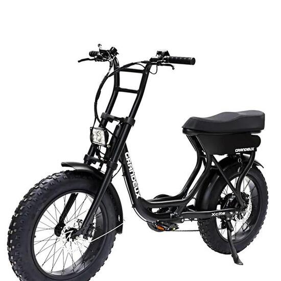 Biplace Grandeux - Vélo cargo biplace électrique