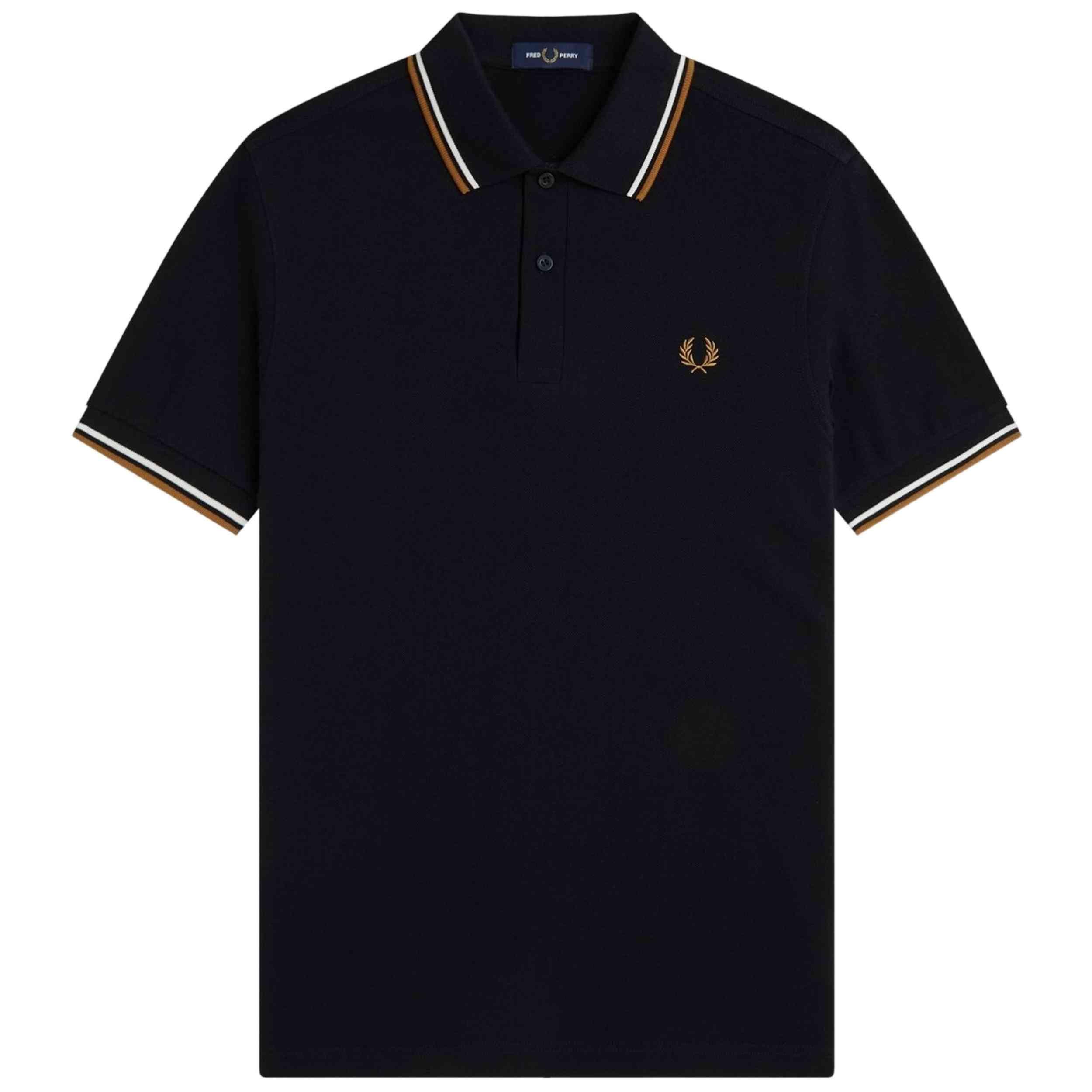 Korte mouw poloshirt Fred perry model M3600 voor mannen 4/5