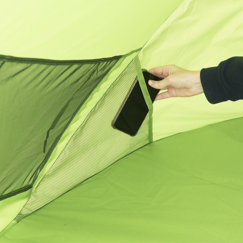 Pop Up Strandmuschel Zack Premium - Strandzelt, 3 Fenster,
Sandheringe, UV 80 7/7